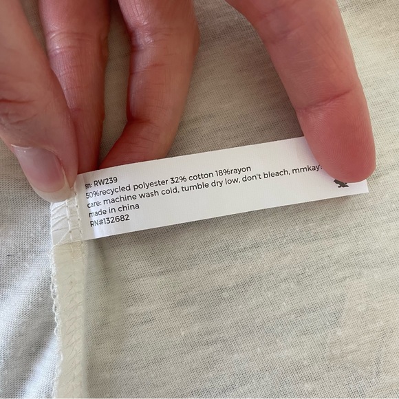 rabbit Mother Runner Remix Tank Gardenia Size XL Floral Outdoors Sporty Bohemian - Picture 6 of 7